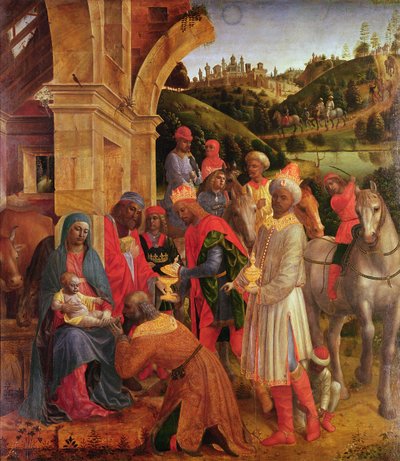 Die Anbetung der Könige von Vincenzo Foppa